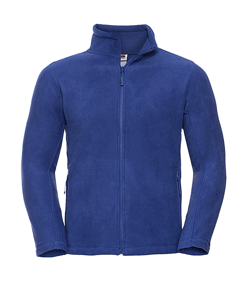 Men's Full Zip Outdoor Fleece in Farbe Bright Royal