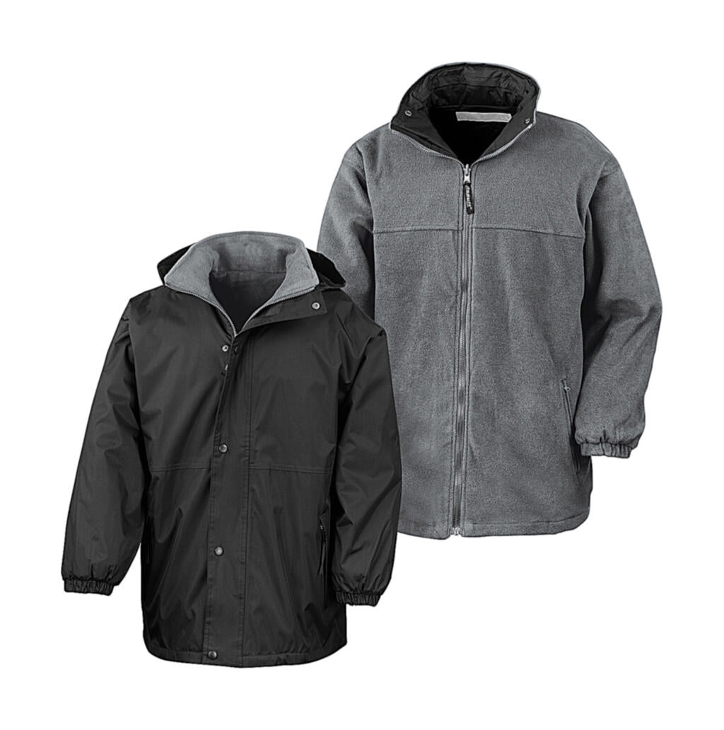 Outbound Reversible Jacket in Farbe Black/Grey