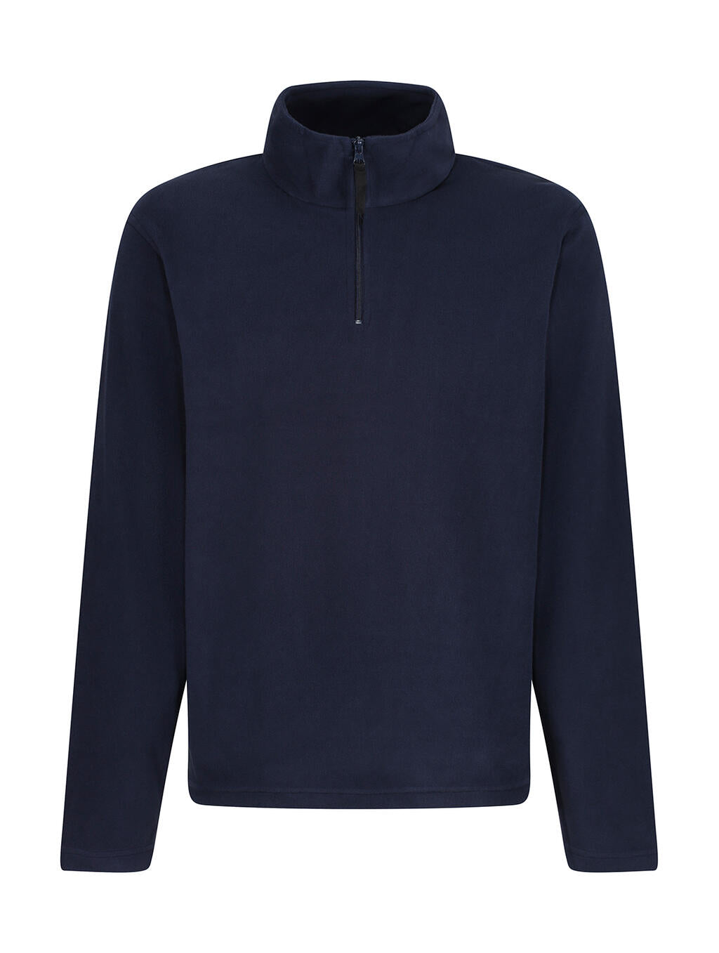Micro Zip Neck Fleece in Farbe Dark Navy