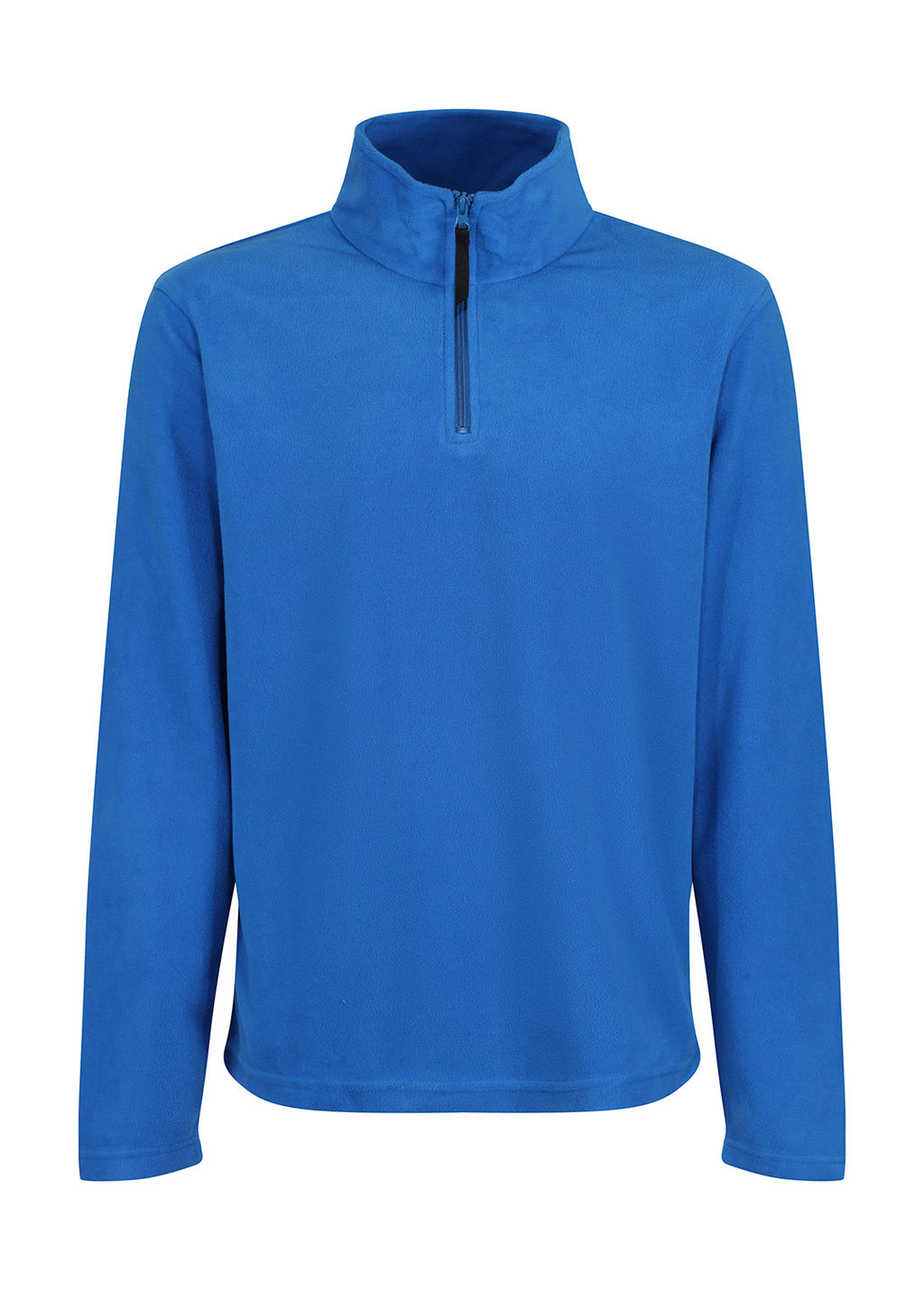 Micro Zip Neck Fleece in Farbe Oxford Blue