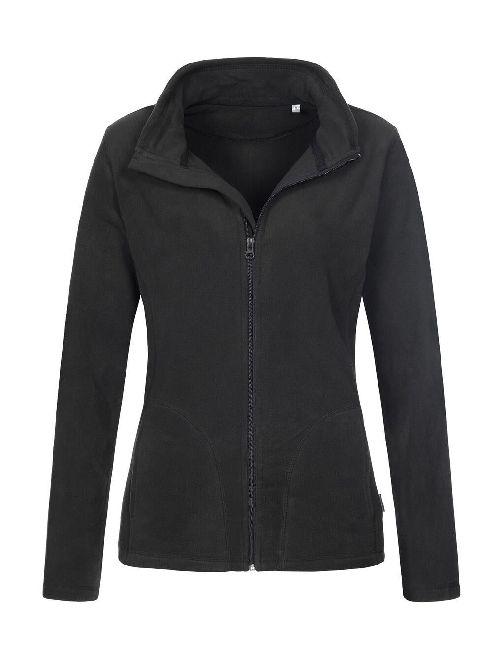 Fleece Jacket Women in Farbe Black Opal