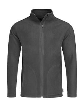 Fleece Jacket in Farbe Grey Steel
