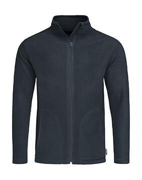 Fleece Jacket in Farbe Blue Midnight