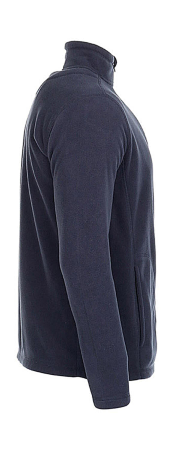 Fleece Jacket in Farbe Black Opal