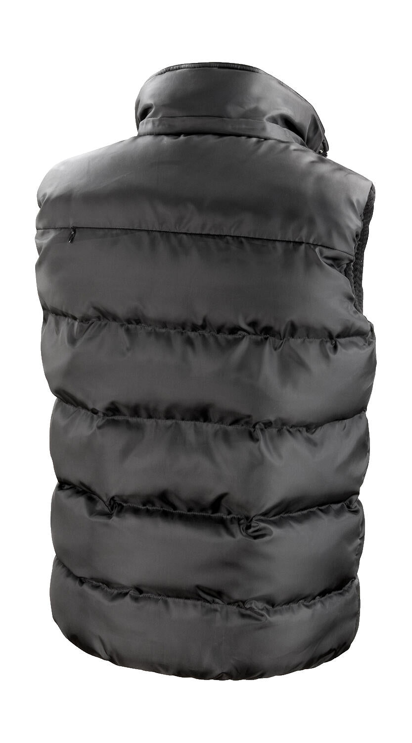 Nova Lux Padded Gilet in Farbe Black