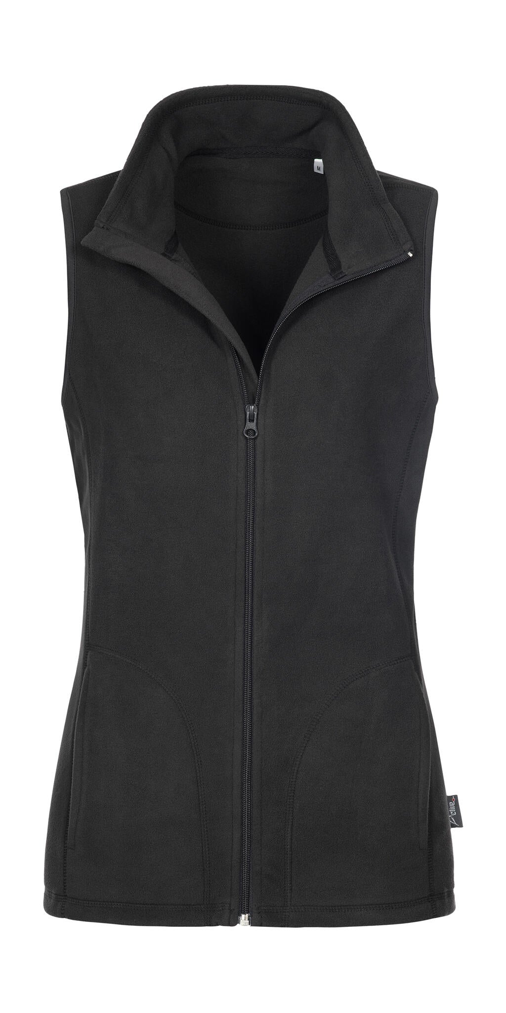 Fleece Vest Women in Farbe Black Opal