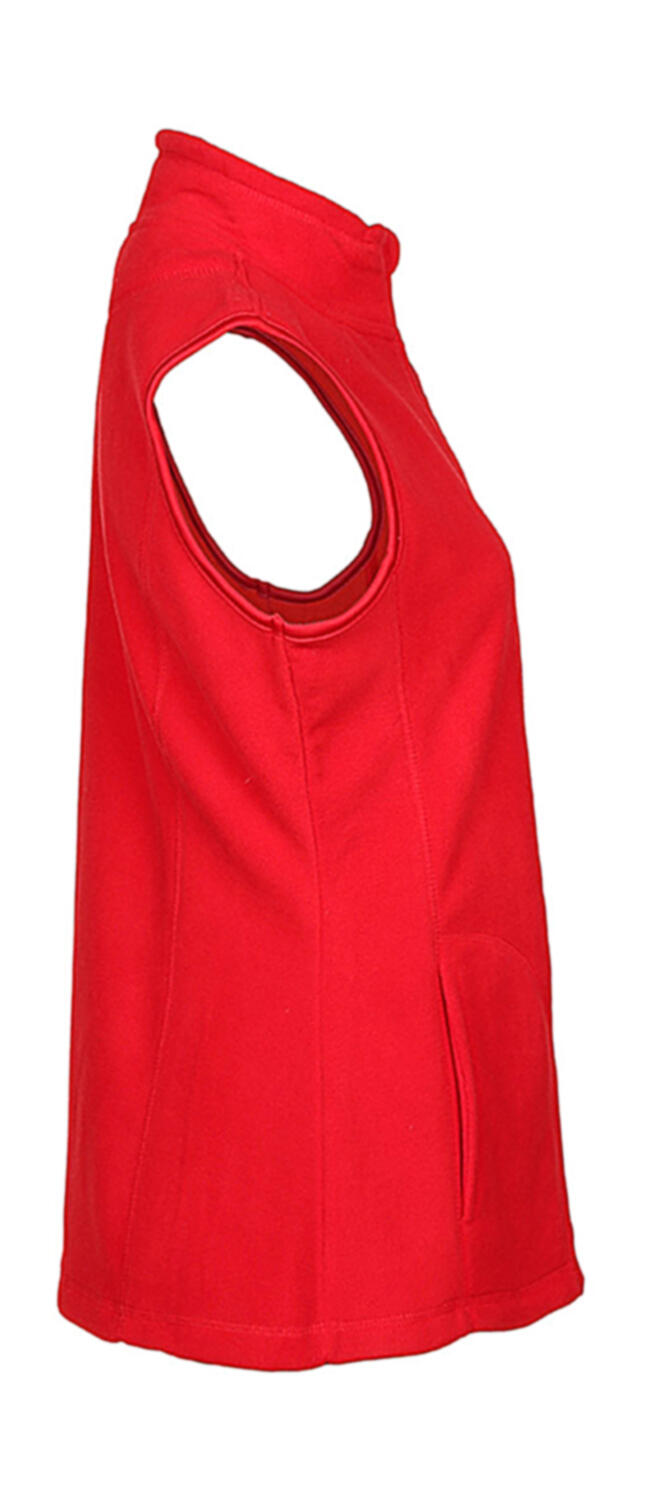 Fleece Vest Women in Farbe Black Opal