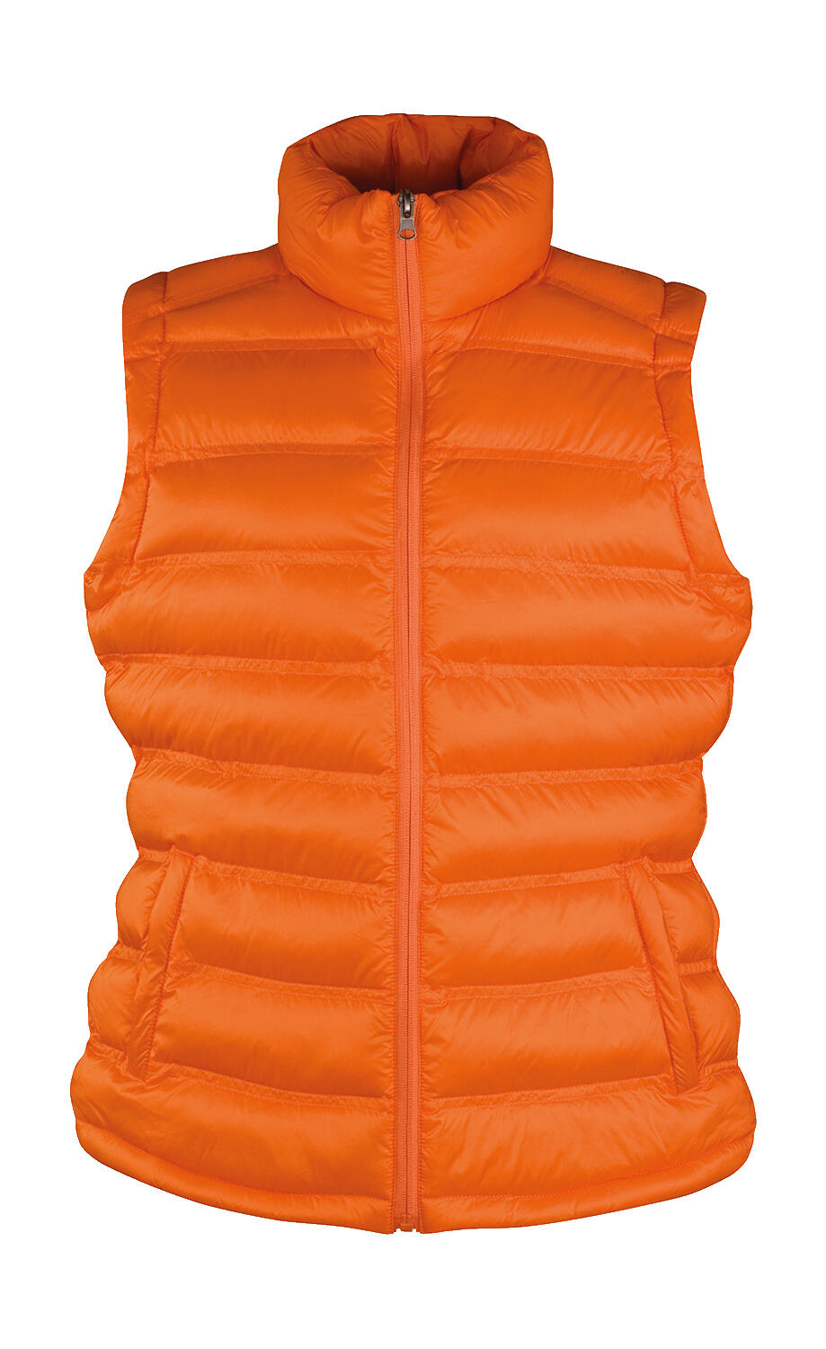 Ladies' Ice Bird Padded Gilet in Farbe Orange