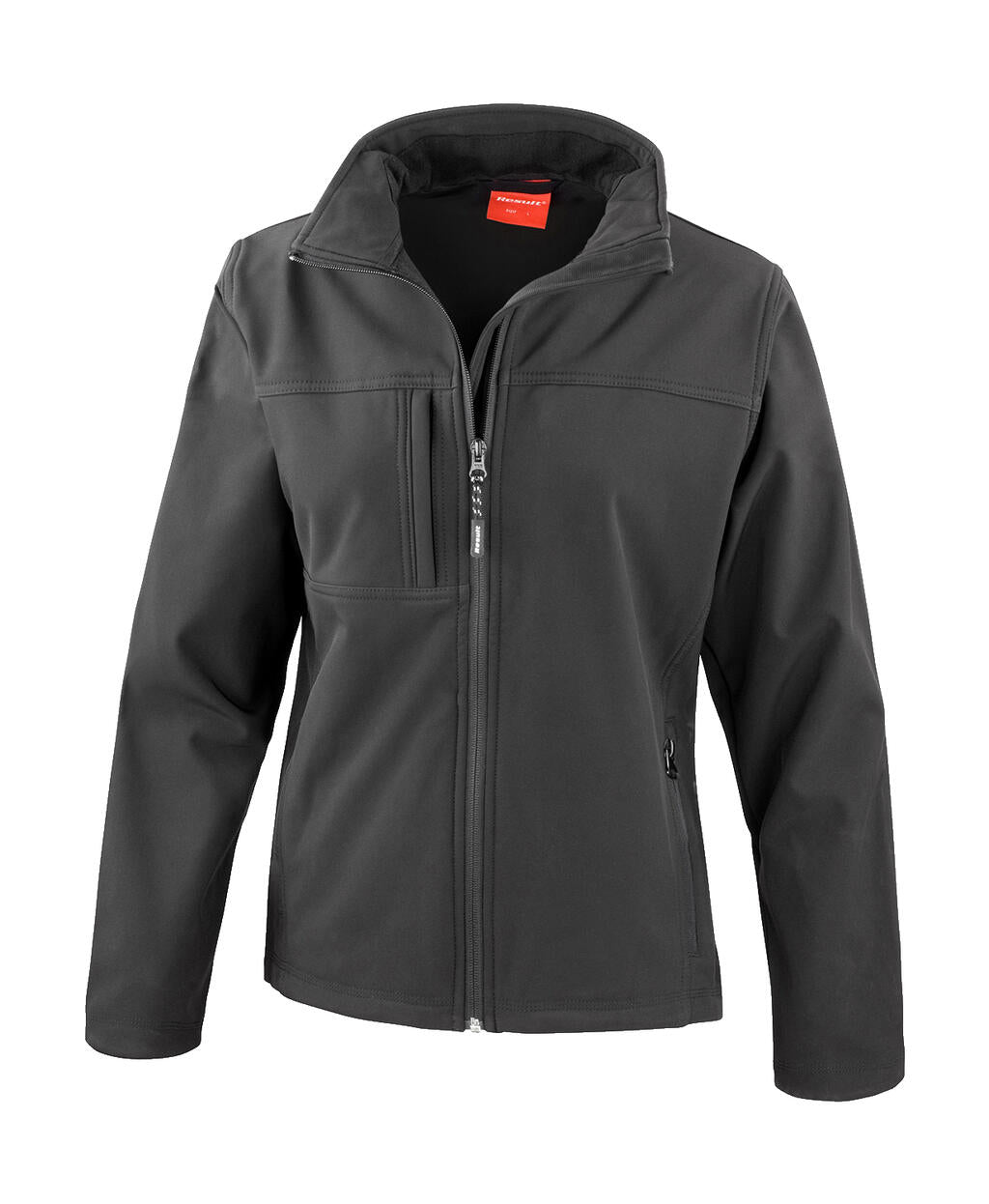 Ladies' Classic Softshell Jacket in Farbe Black