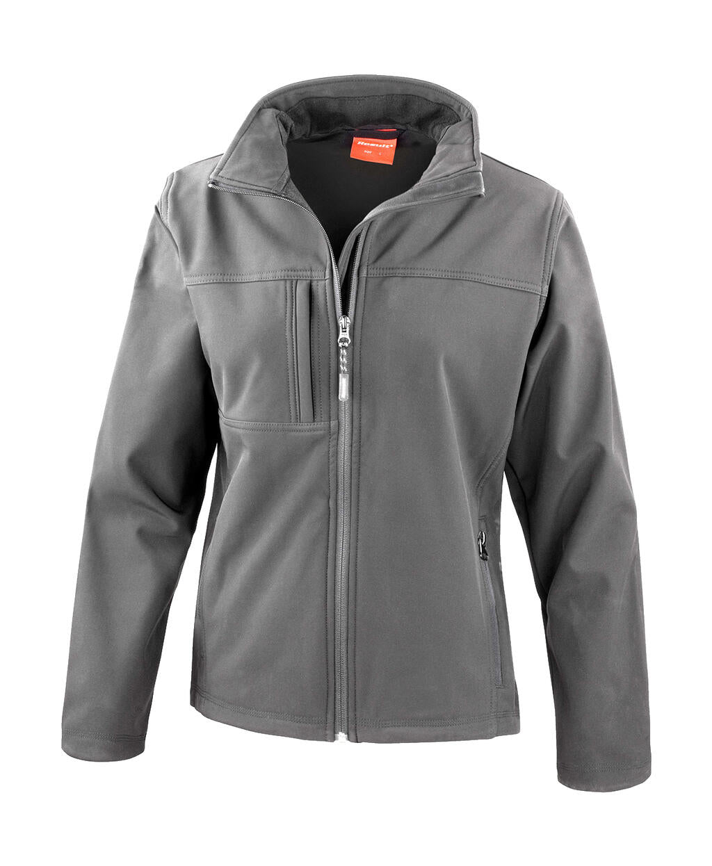 Ladies' Classic Softshell Jacket in Farbe Grey