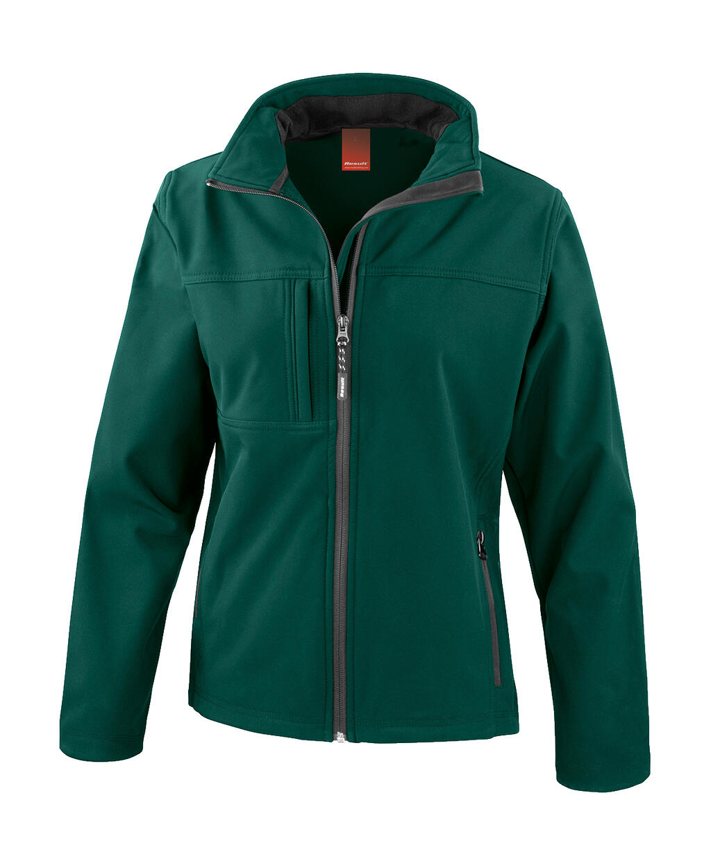 Ladies' Classic Softshell Jacket in Farbe Bottle Green