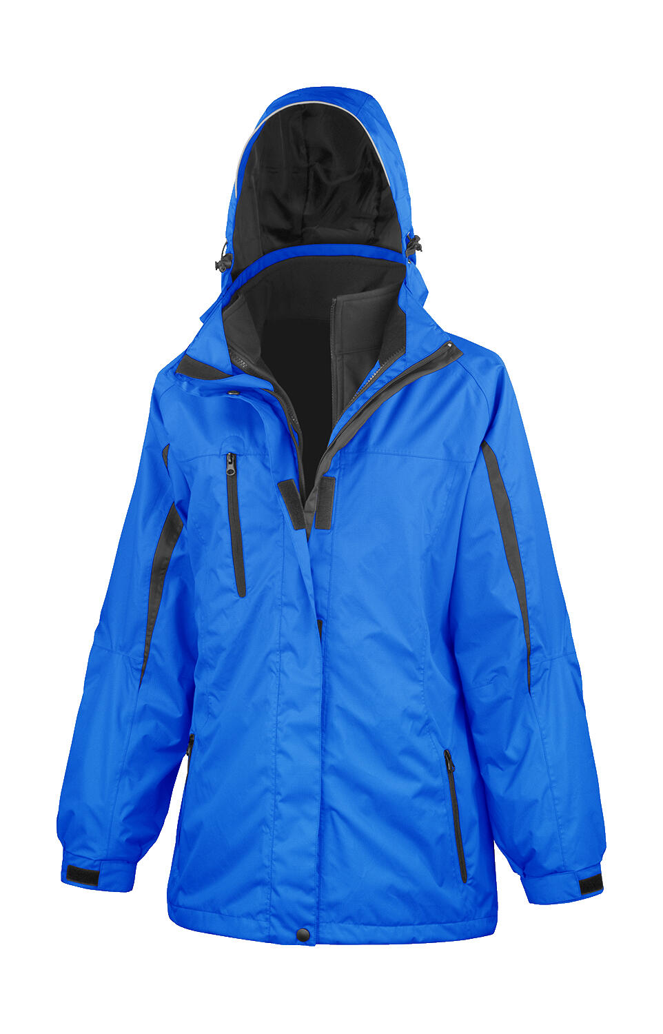 Ladies' 3-in-1 Journey Jacket in Farbe Royal/Black