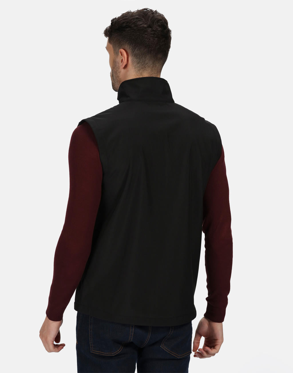 Octagon II Printable Bodywarmer in Farbe Black/Black