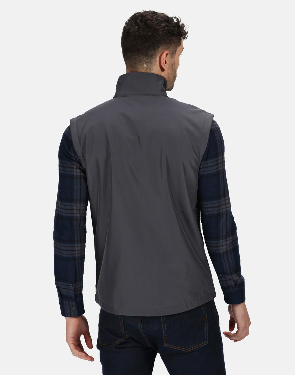 Octagon II Printable Bodywarmer in Farbe Black/Black