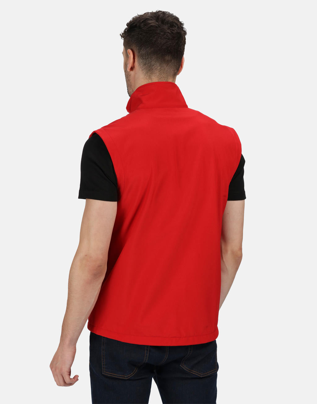 Octagon II Printable Bodywarmer in Farbe Black/Black