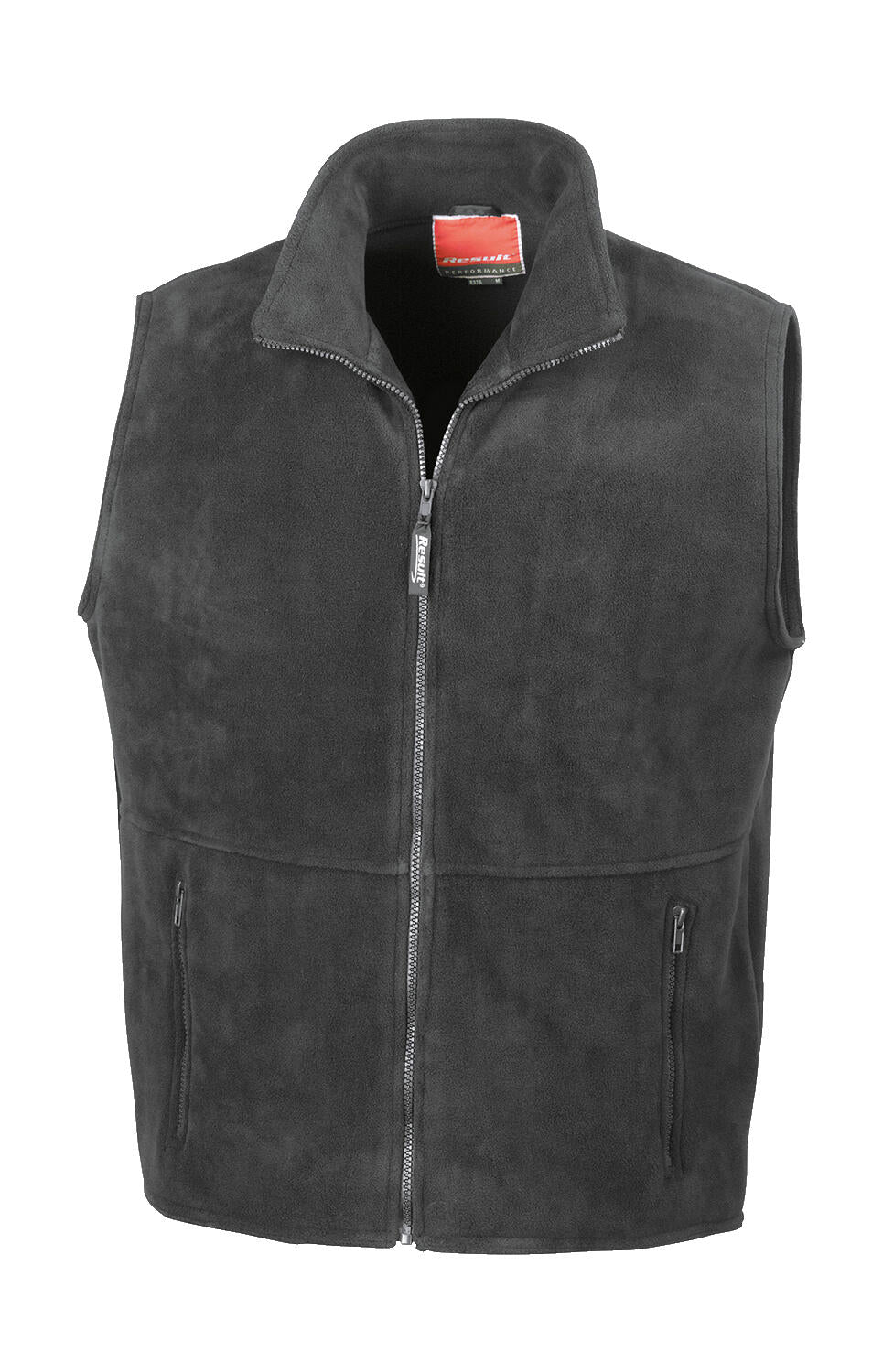 Fleece Bodywarmer in Farbe Black