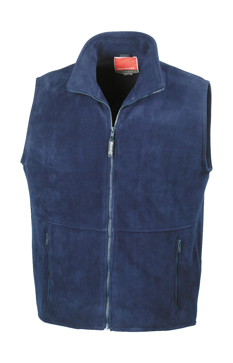 Fleece Bodywarmer in Farbe Navy
