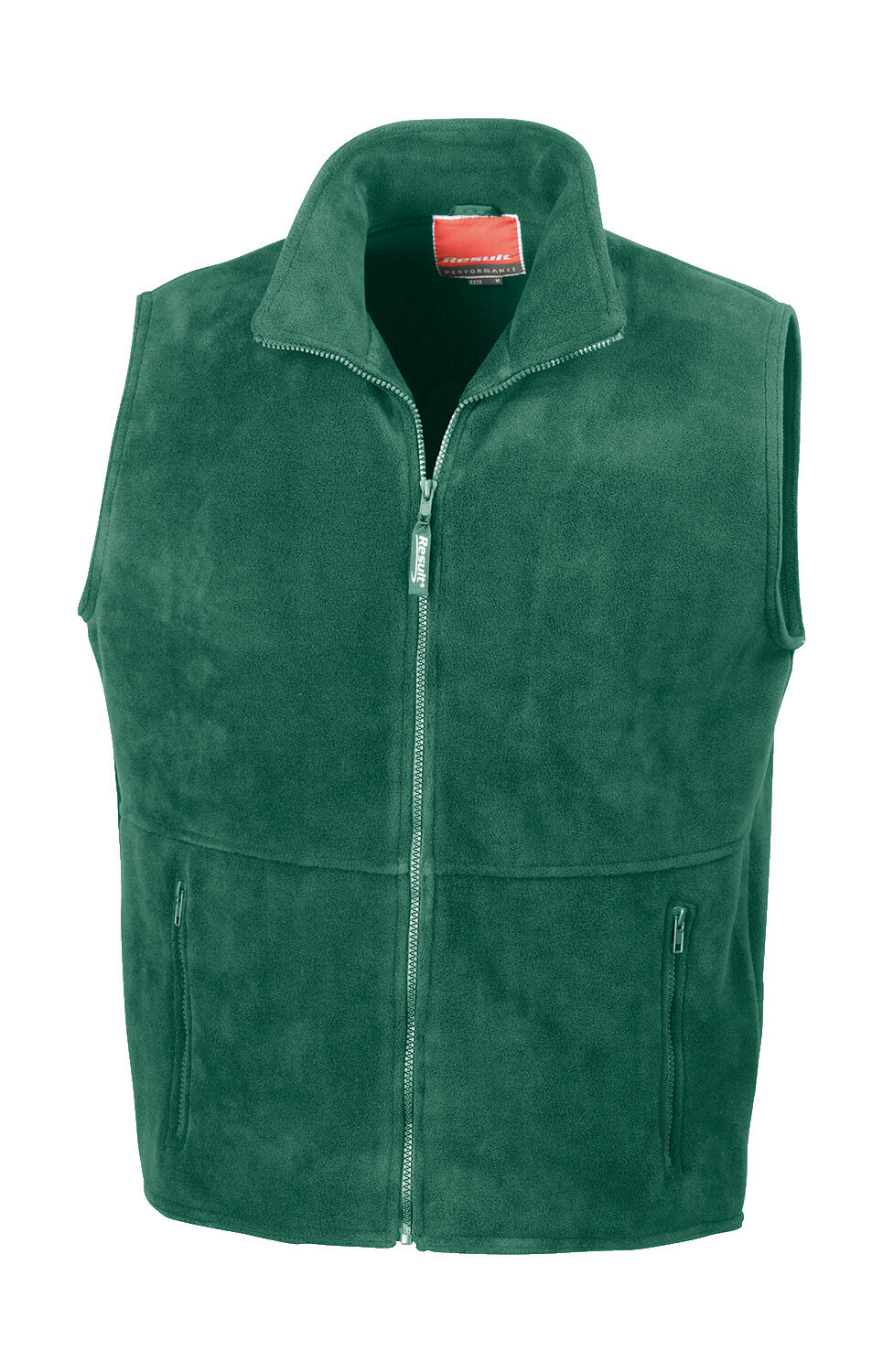 Fleece Bodywarmer in Farbe Forest Green