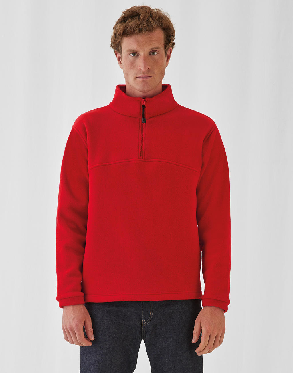 Highlander+ 1/4 Zip Fleece Top in Farbe Black