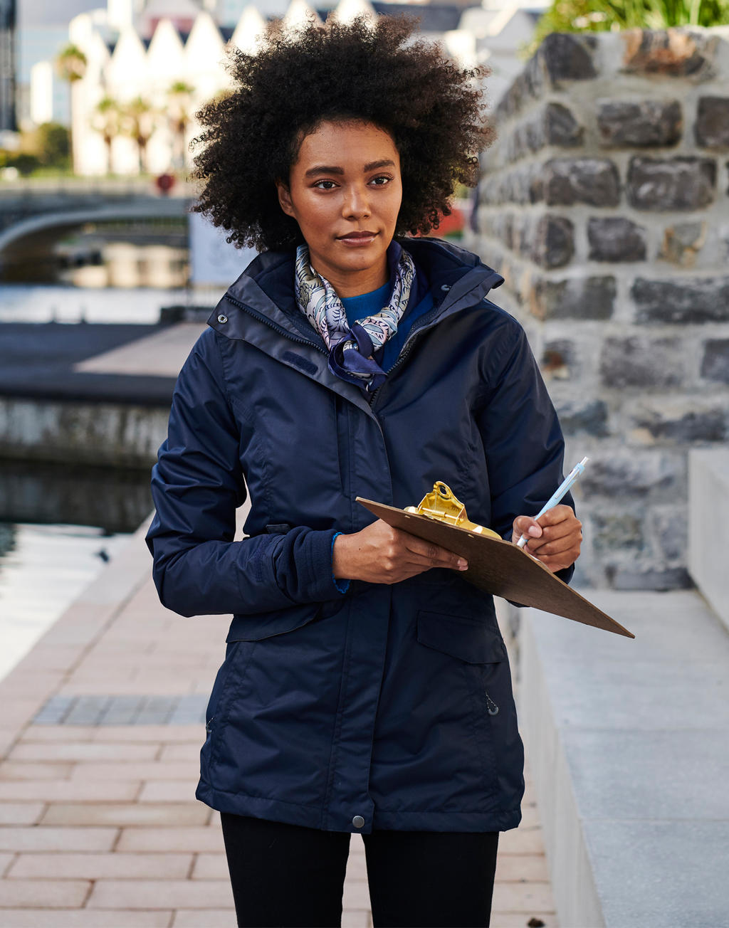 Women's Benson III Jacket in Farbe Black/Black