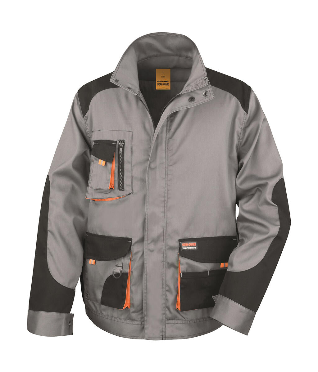 LITE Jacket in Farbe Grey/Black/Orange