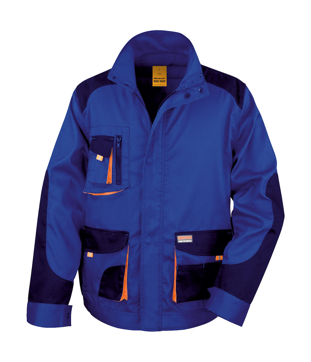 LITE Jacket in Farbe Royal/Navy/Orange