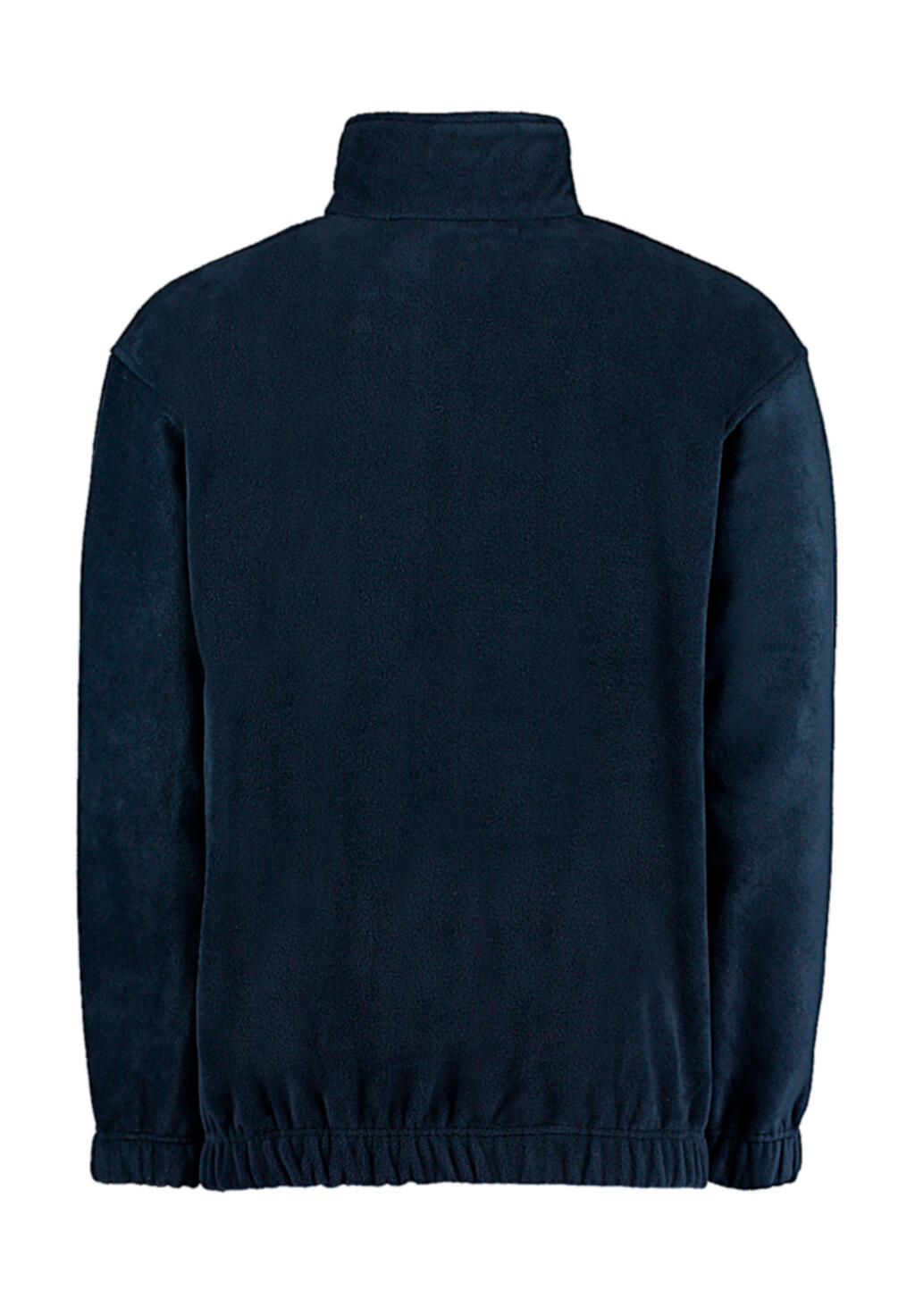 Classic Fit Full Zip Fleece in Farbe Black