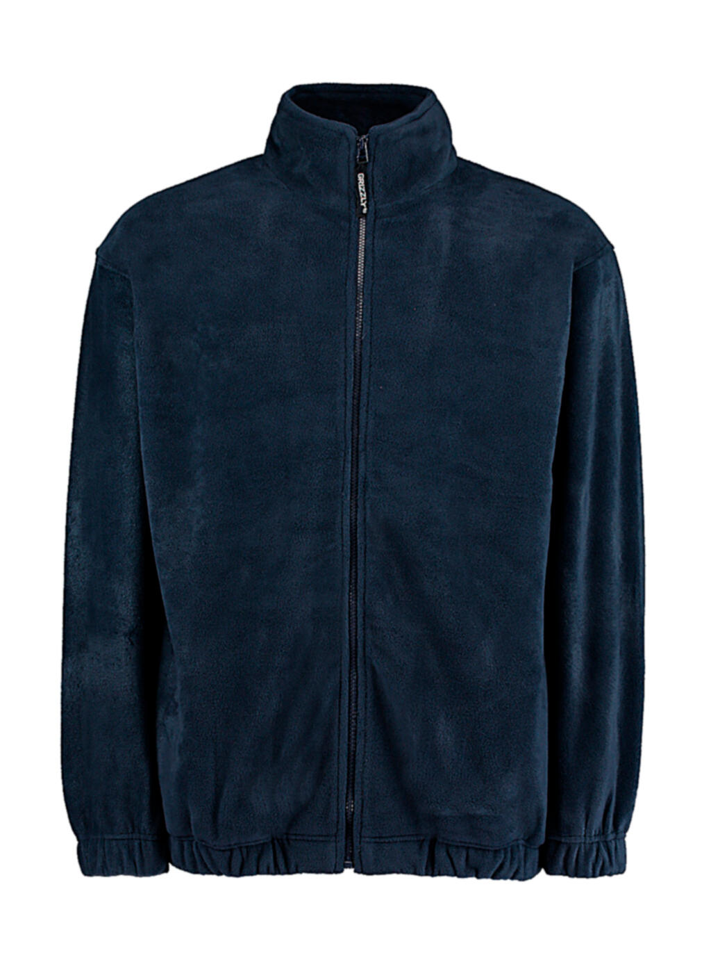 Classic Fit Full Zip Fleece in Farbe Navy