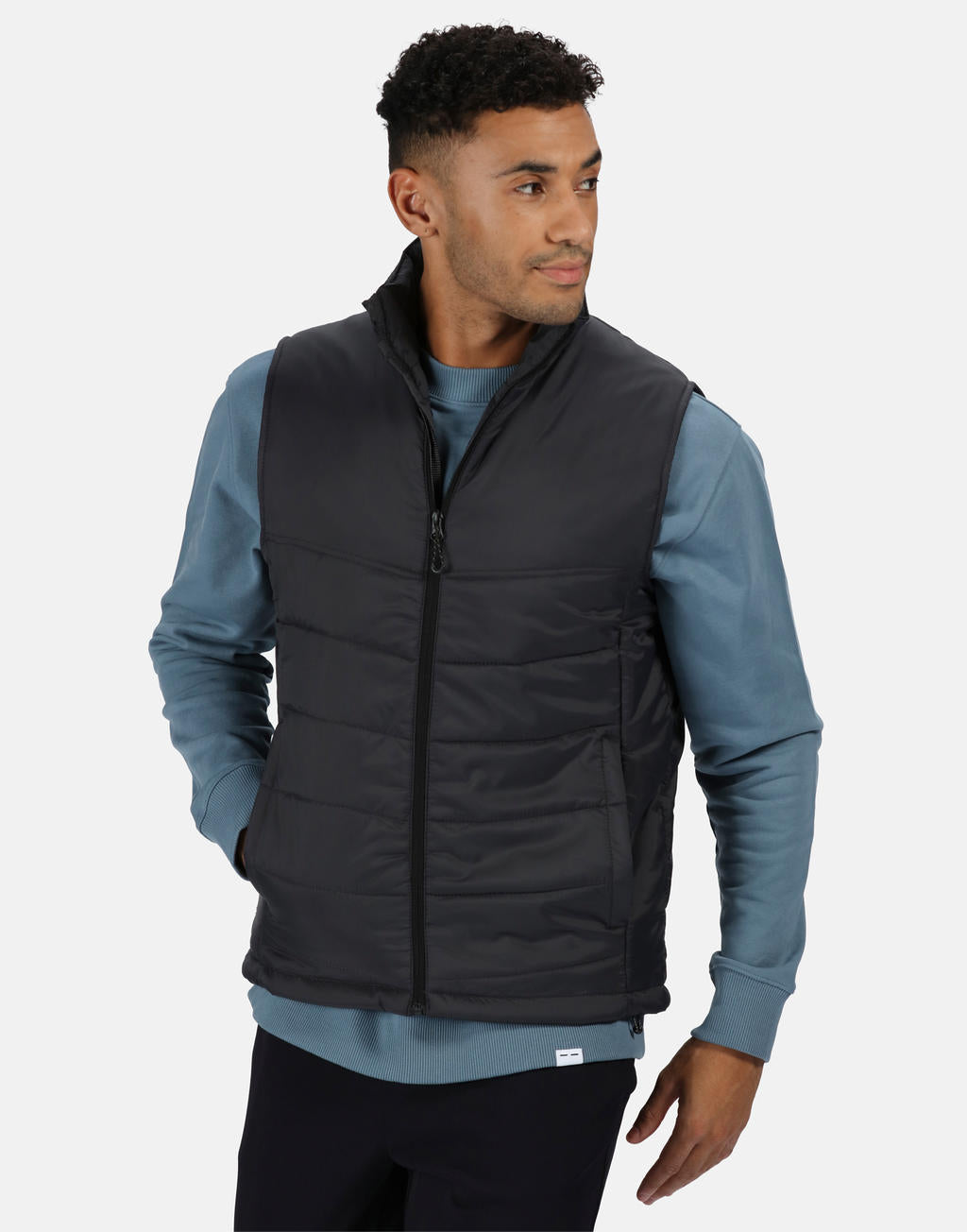 Stage II Bodywarmer in Farbe Black