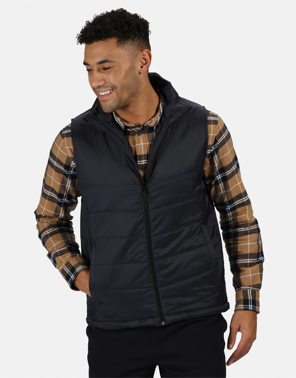 Stage II Bodywarmer in Farbe Black