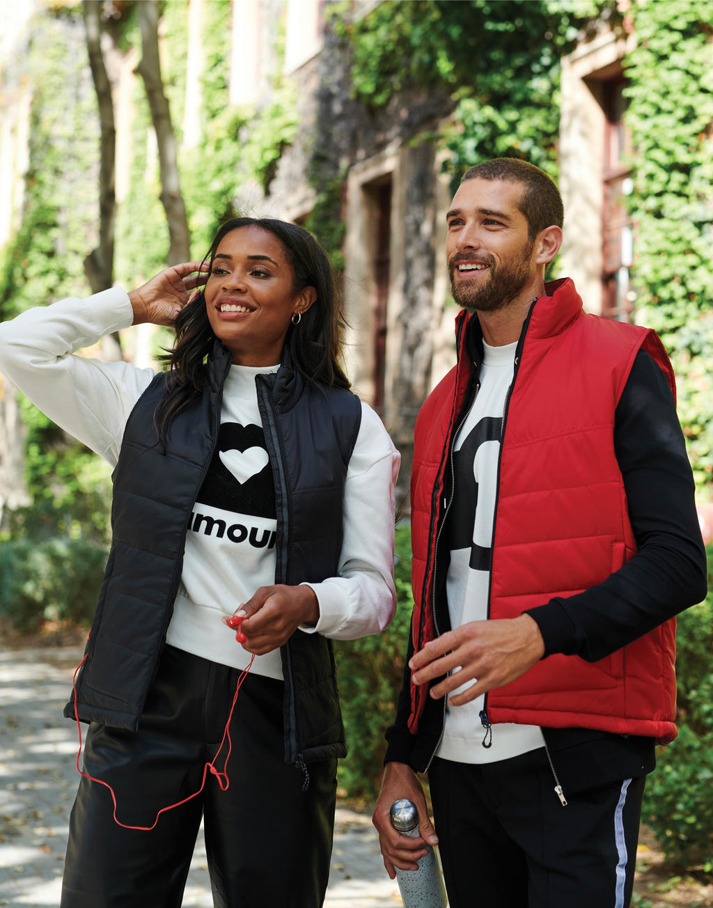 Stage II Bodywarmer in Farbe Black
