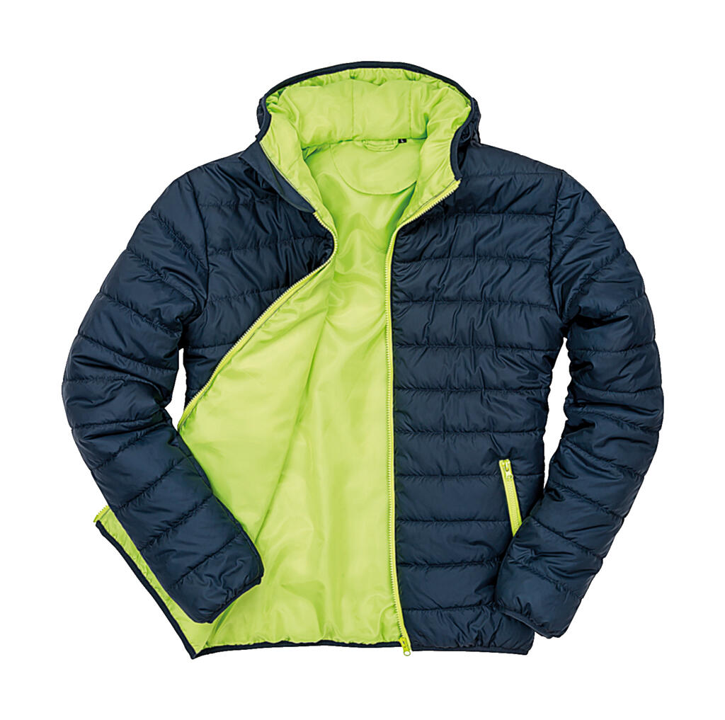 Soft Padded Jacket in Farbe Black