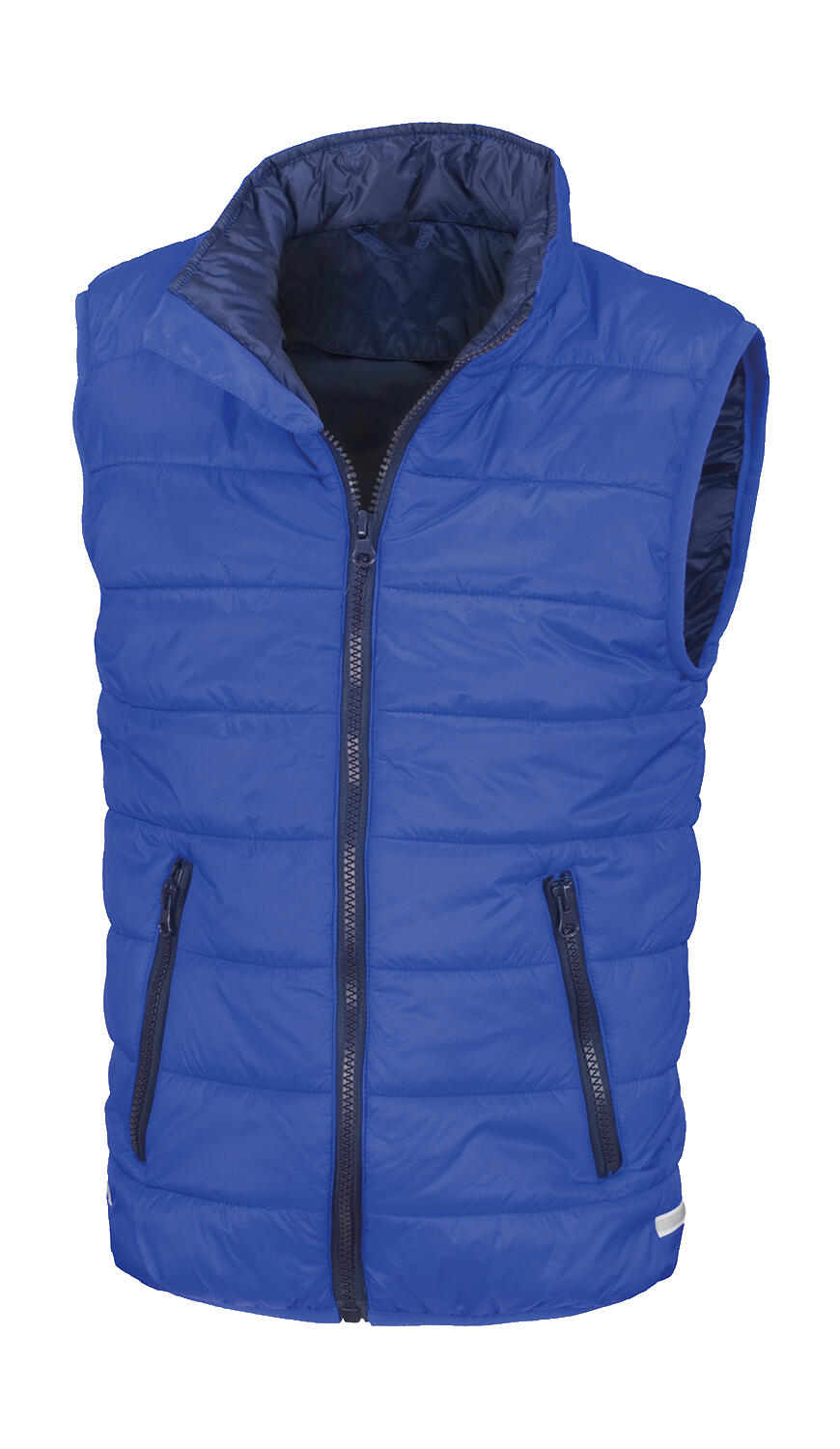 Junior/Youth Padded Bodywarmer in Farbe Royal/Navy