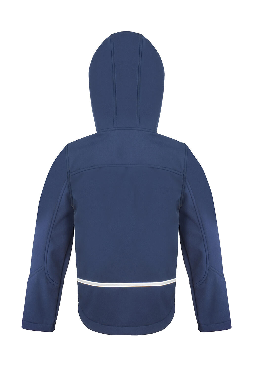 Kids TX Performance Hooded Softshell Jacket in Farbe Black/Grey