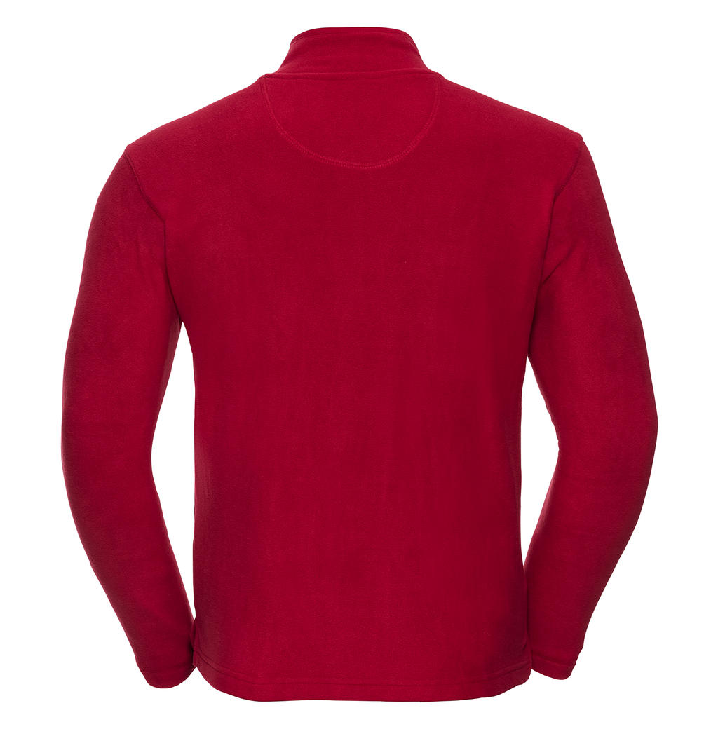 Men's 1/4 Zip Microfleece in Farbe Black