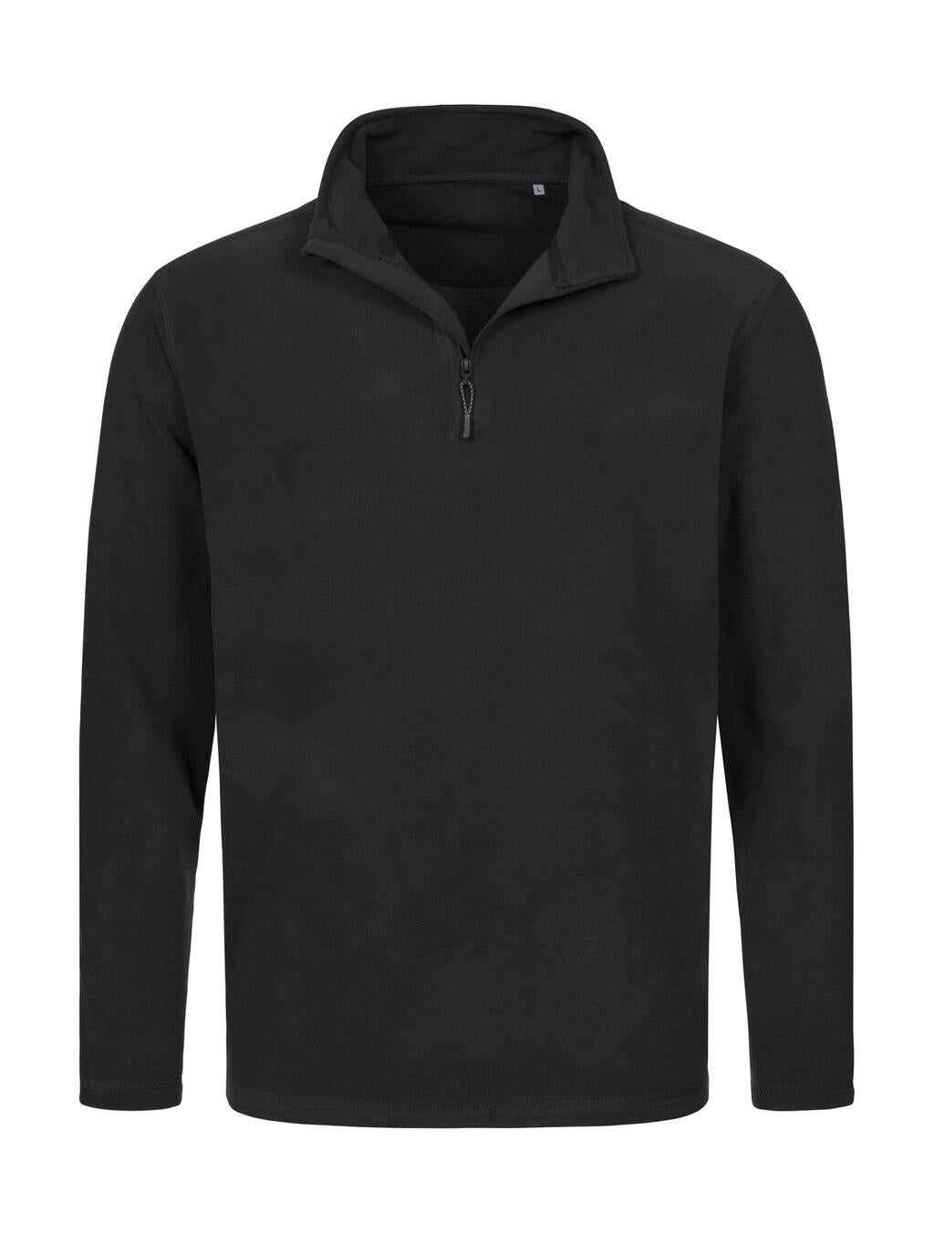 Fleece Half-Zip in Farbe Black Opal