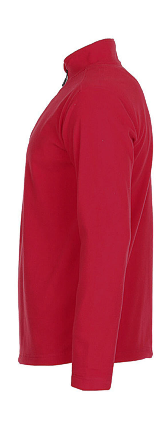 Fleece Half-Zip in Farbe Black Opal