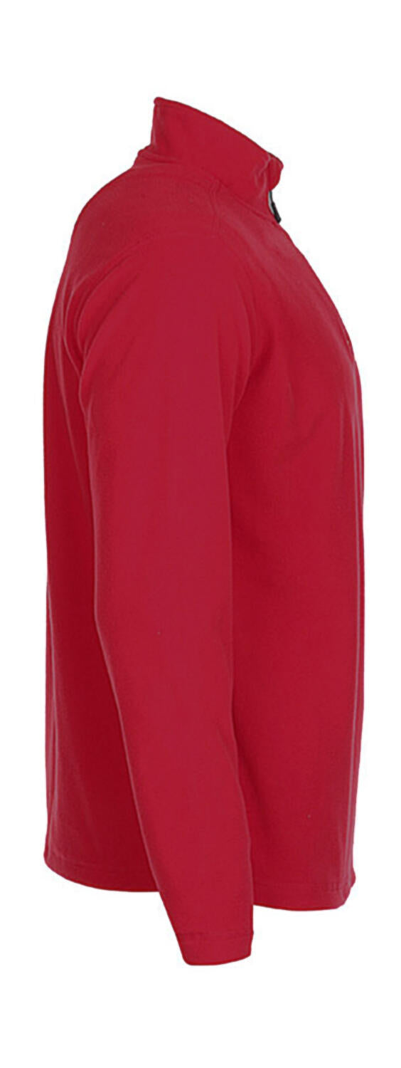 Fleece Half-Zip in Farbe Black Opal
