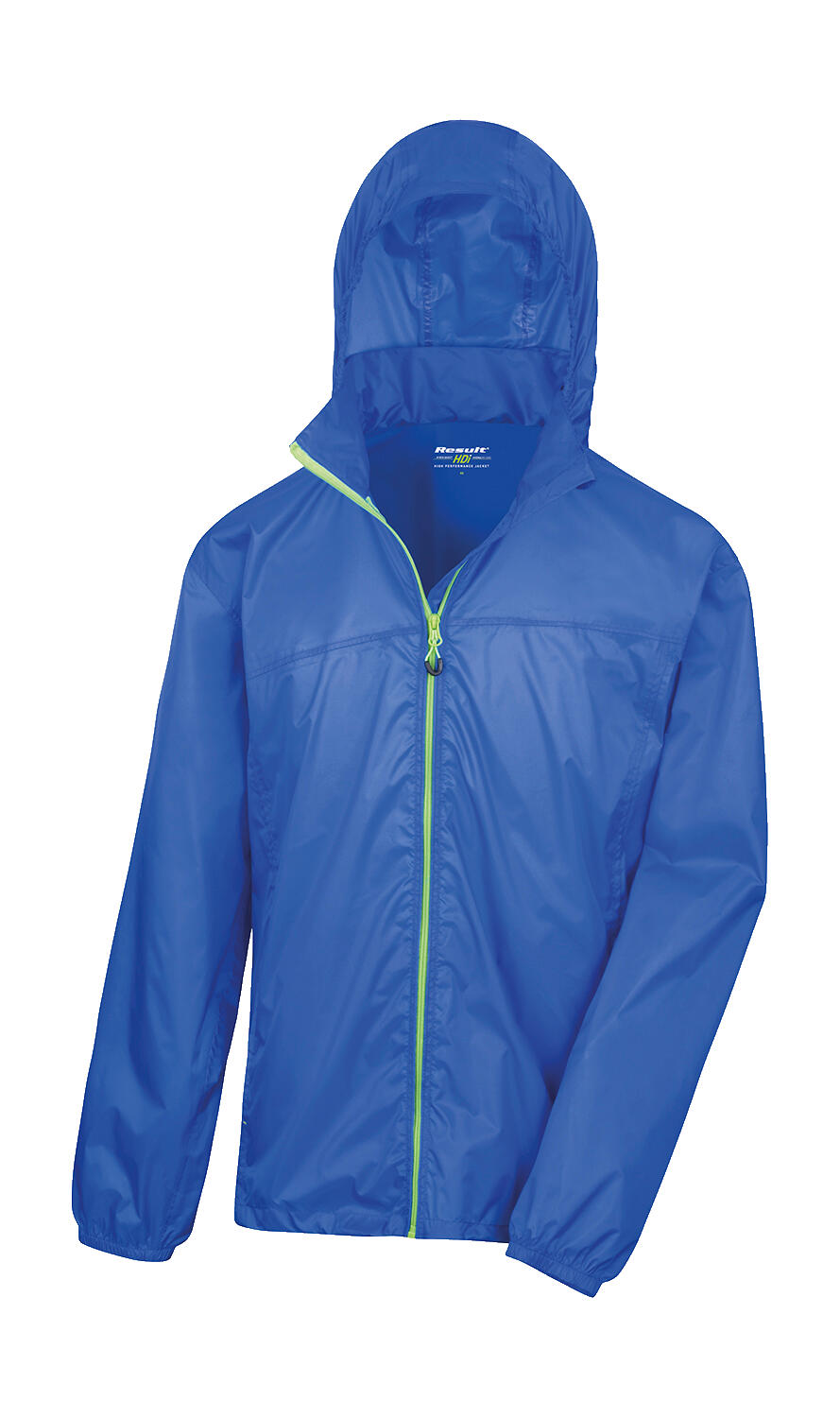HDI Quest Lightweight Stowable Jacket in Farbe Royal/Lime