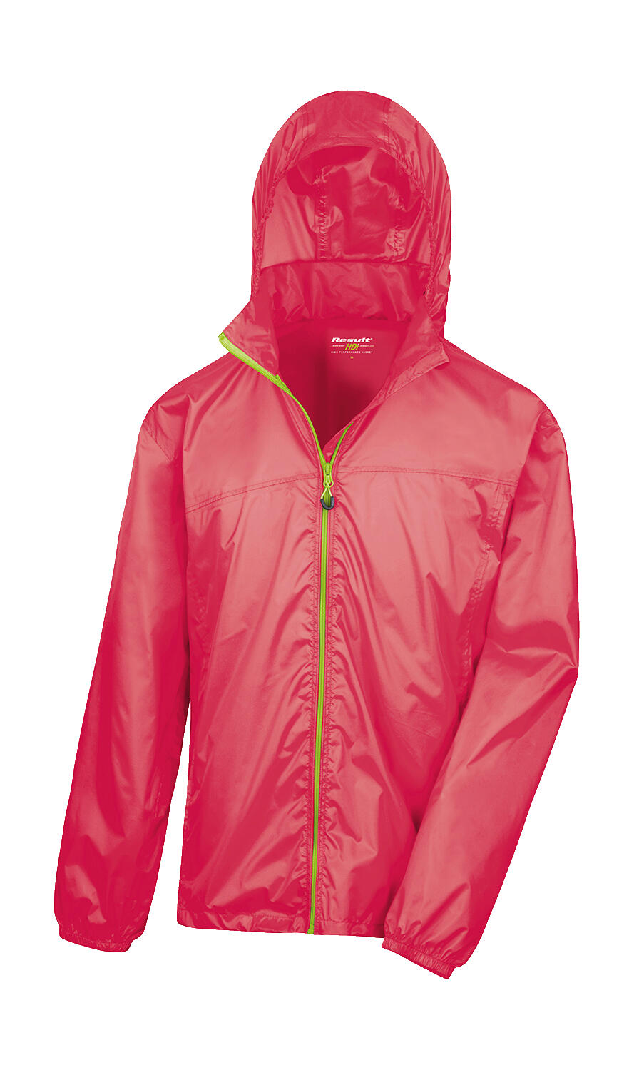 HDI Quest Lightweight Stowable Jacket in Farbe Raspberry/Lime