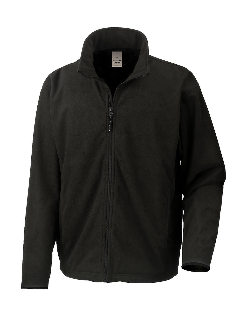 Climate Stopper Water Resistant Fleece in Farbe Black