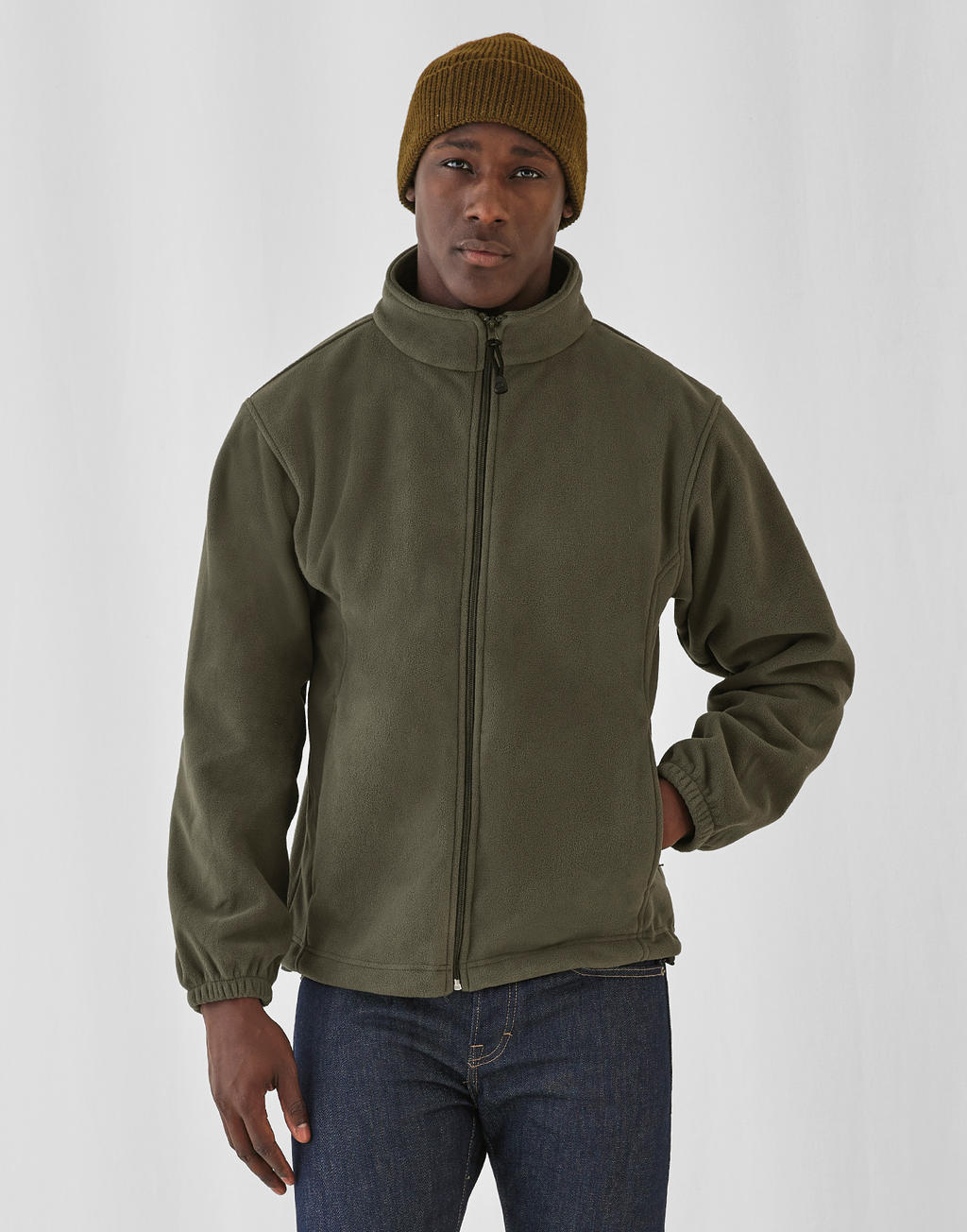 WindProtek Waterproof Fleece Jacket in Farbe Black