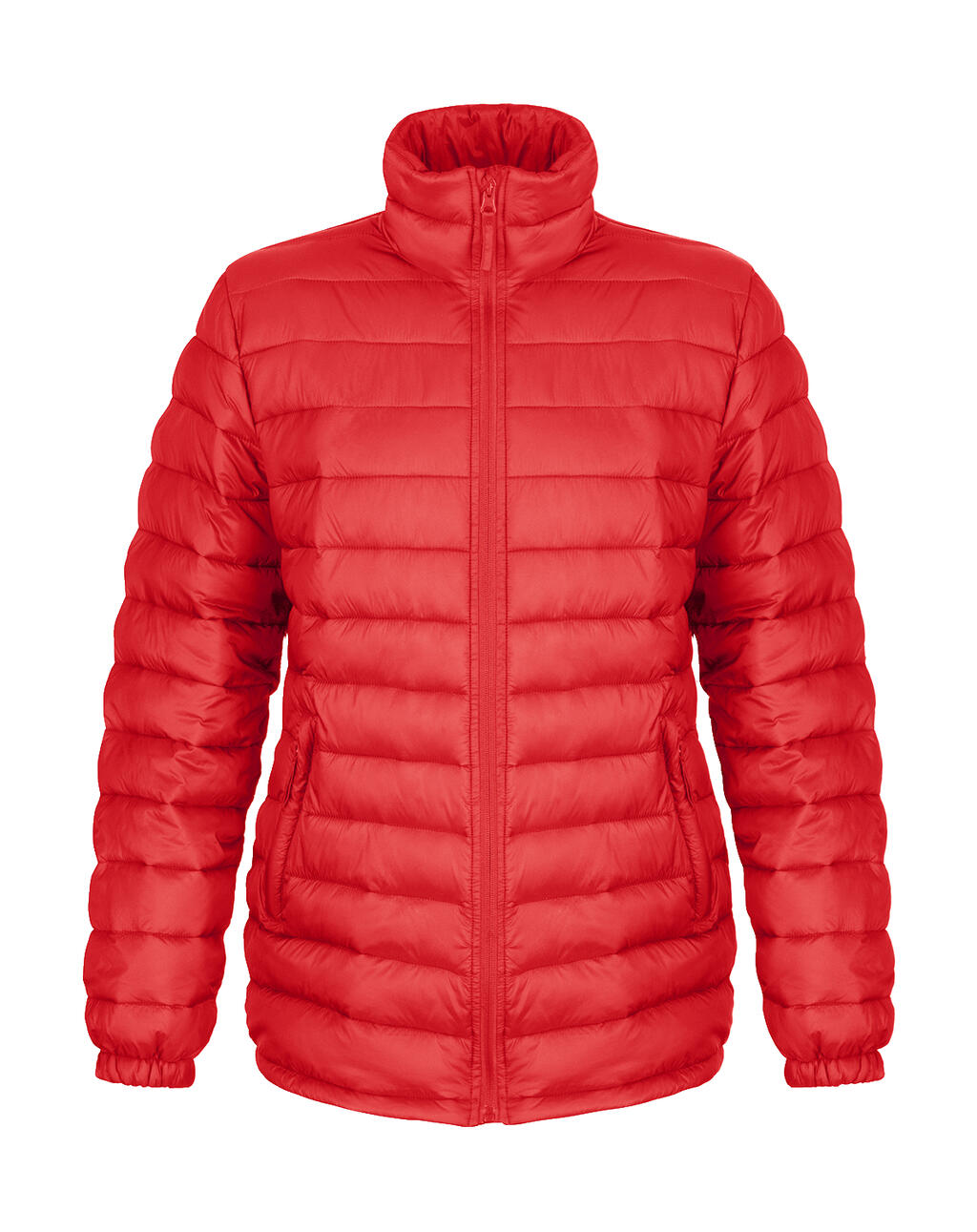 Ladies' Ice Bird Padded Jacket in Farbe Red
