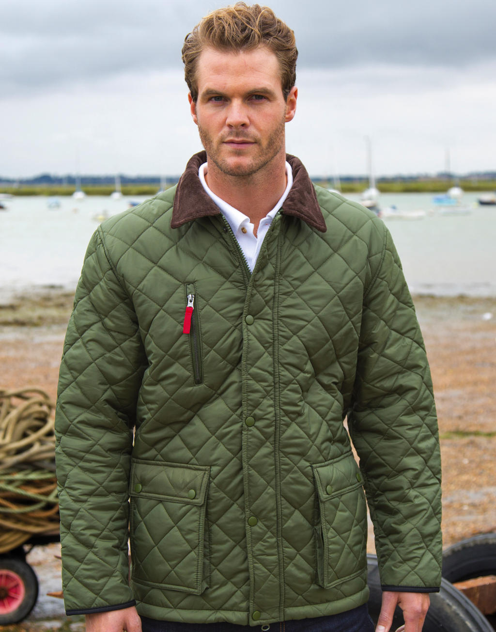 Cheltenham Gold Jacket in Farbe Black
