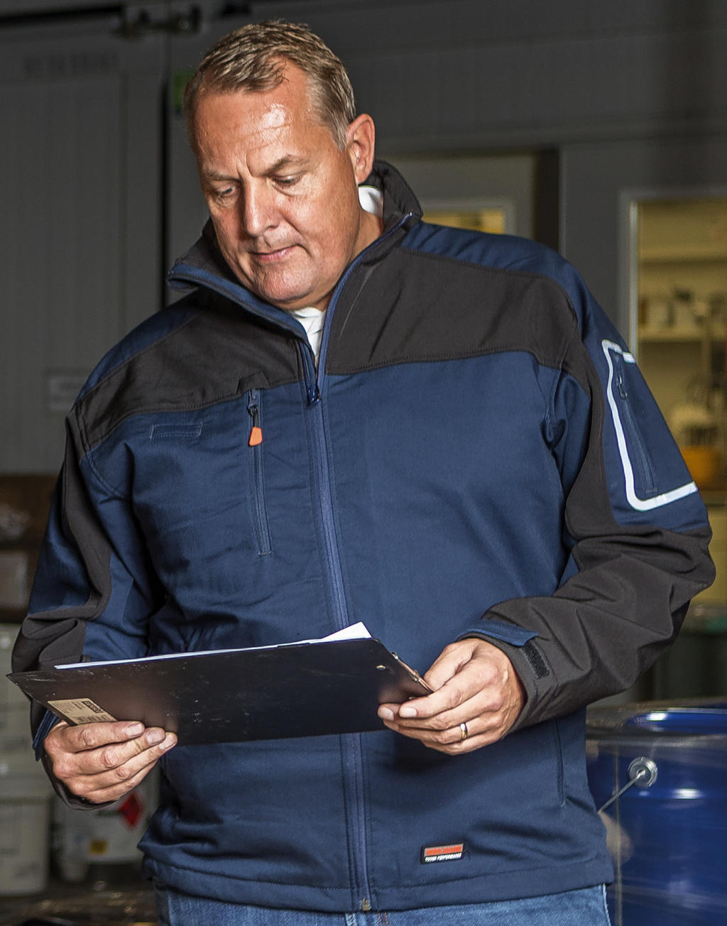 Work-Guard Sabre Stretch Jacket in Farbe Black