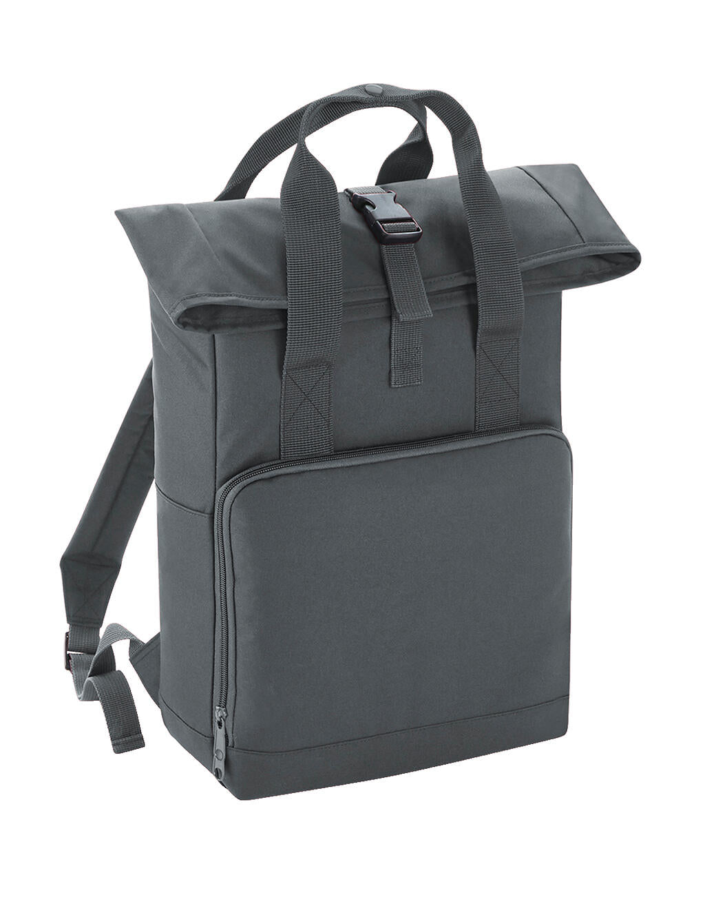 Recycled Twin Handle Roll-Top Backpack - ShirtStore