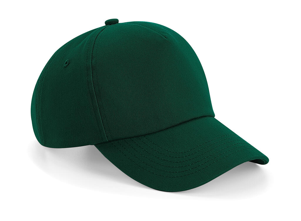 Authentic 5 Panel Cap in Farbe Bottle Green