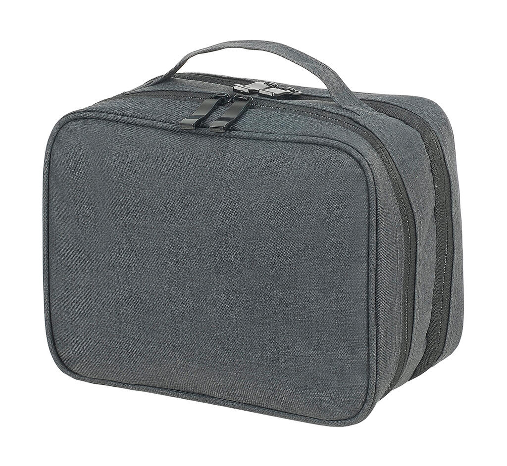 Seville Accessories and Toiletry Pouch in Farbe Charcoal