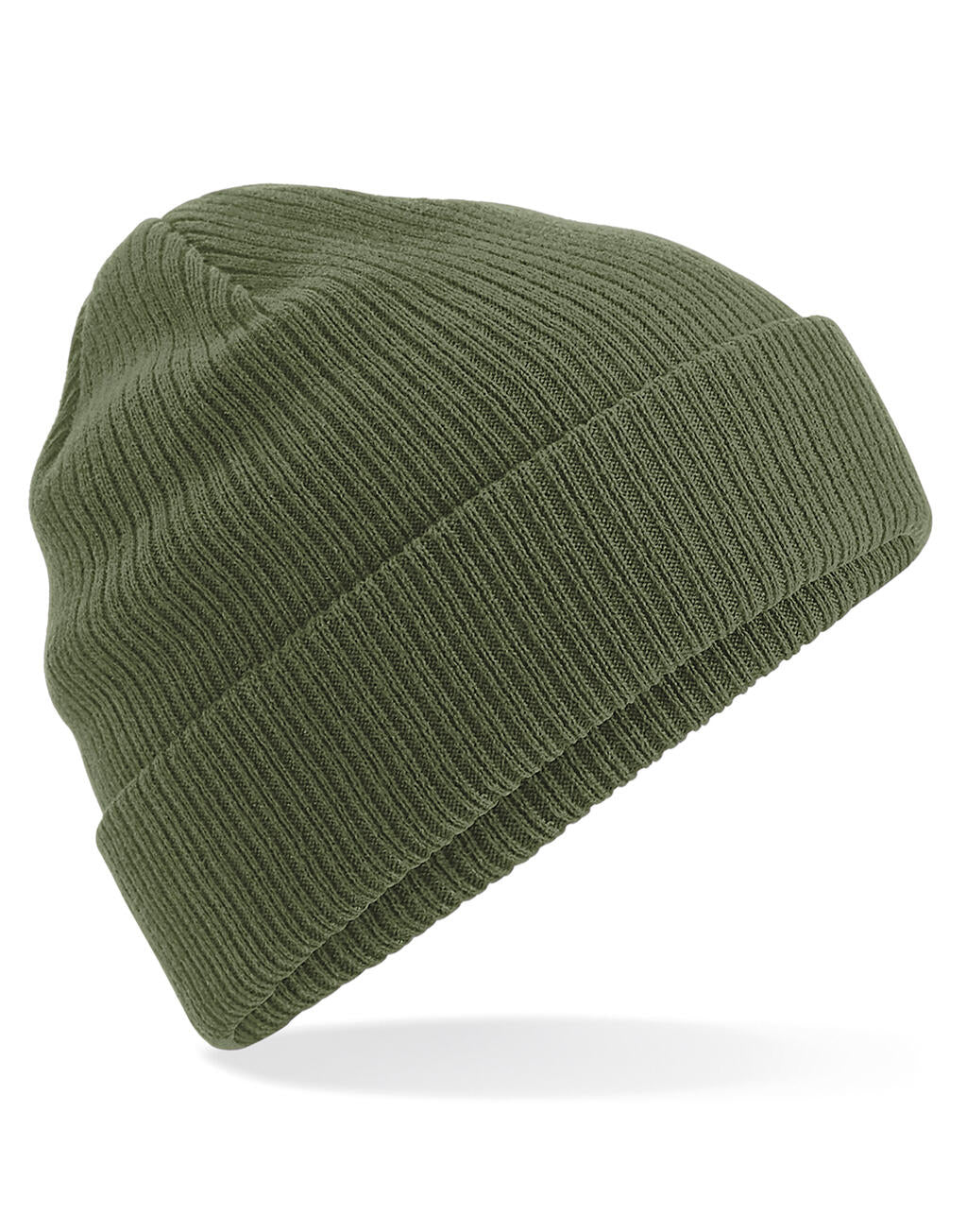 Organic Cotton Beanie in Farbe Black