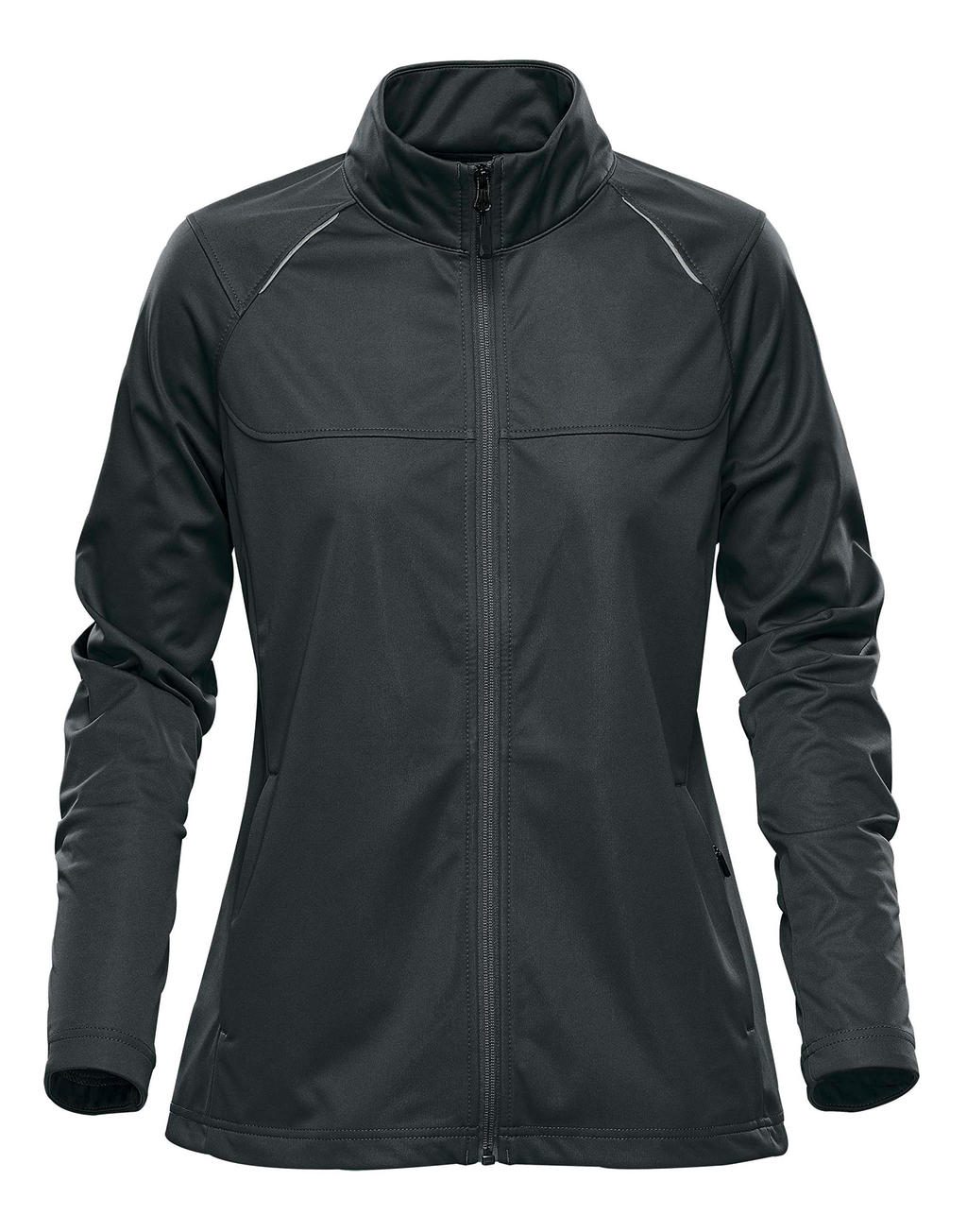 Women's Greenwich Softshell in Farbe Black